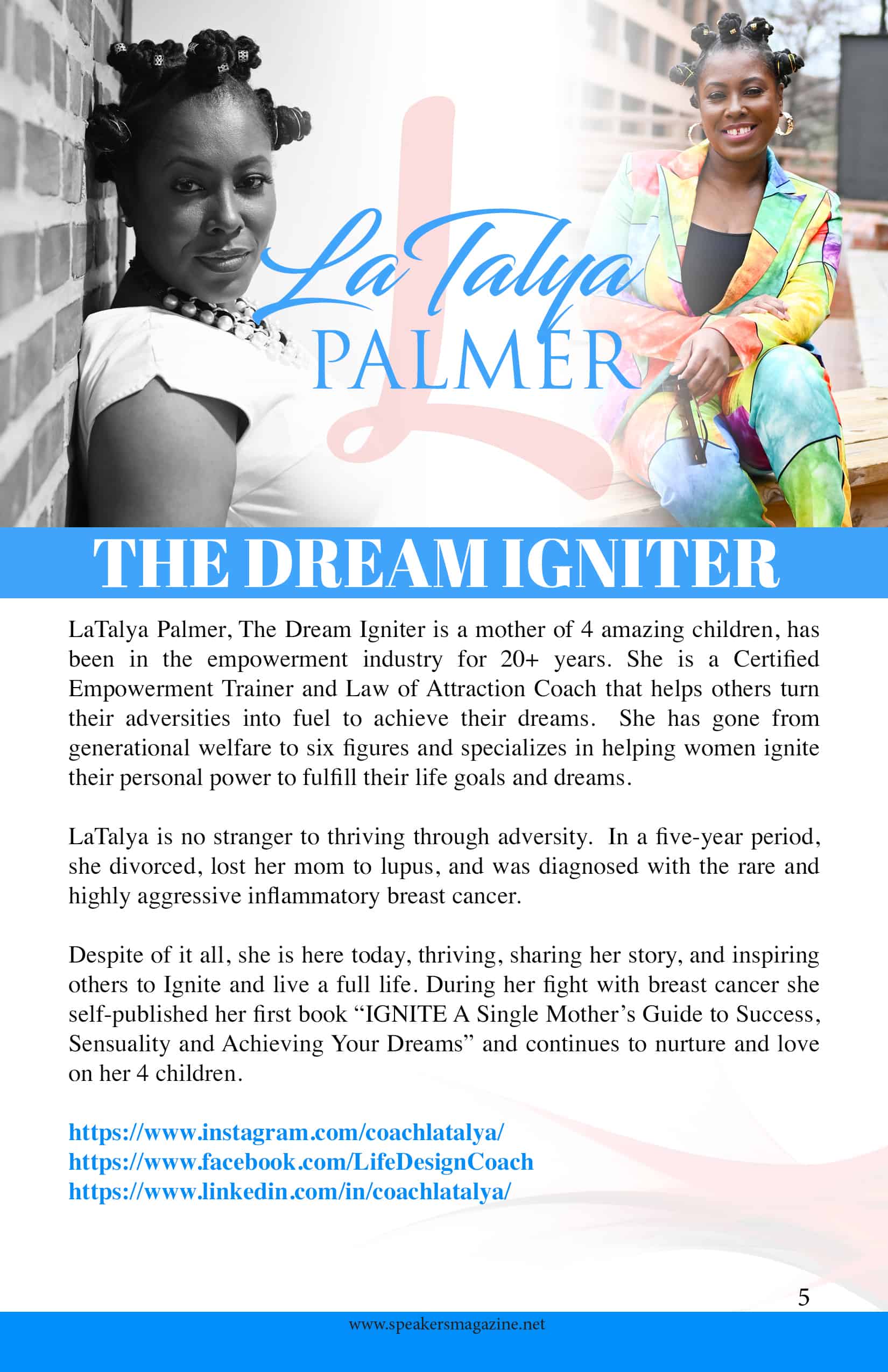 La Talya Palmer The Dream Igniter